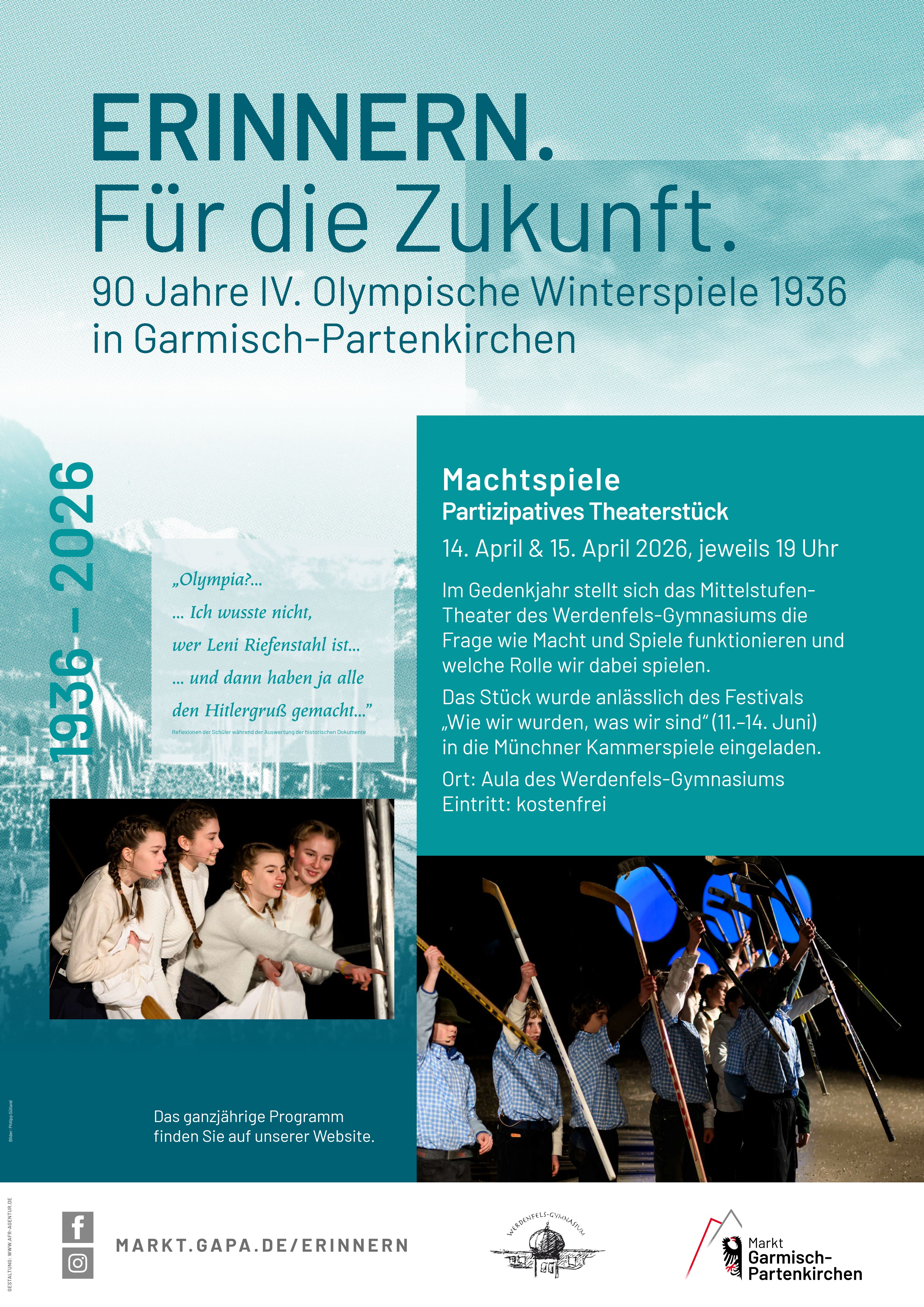 Plakat Machtspiele final